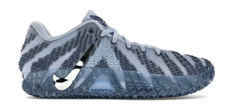 Nike Ja 3 All-Star - Blue and gray athletic shoe with geometric pattern design